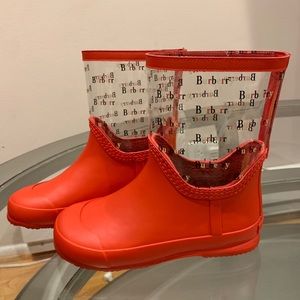 Burberry Kids Rain Boots